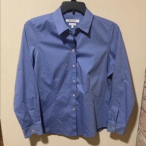Foxcroft Classic Blue Dress Shirt